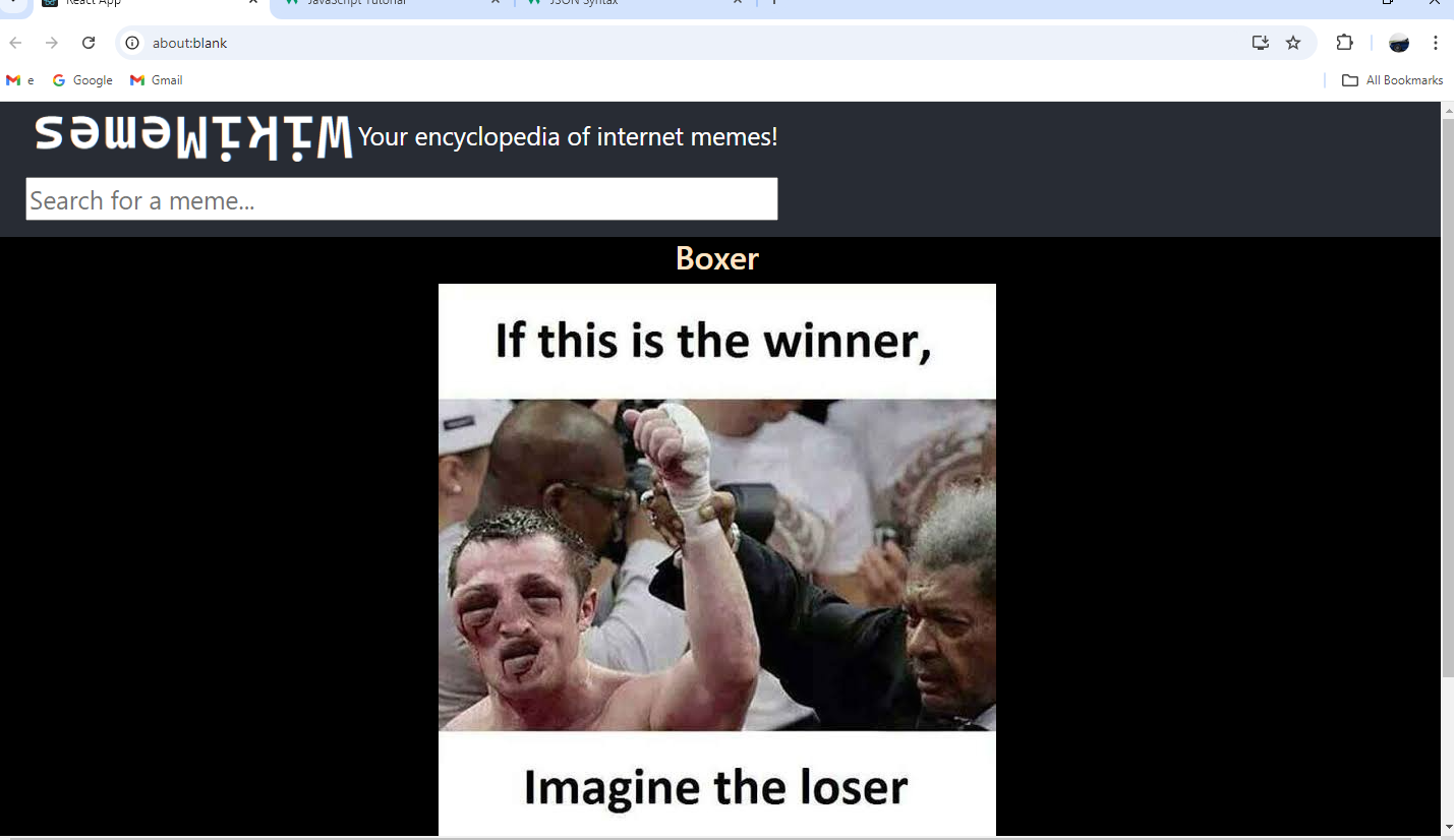 Wiki Memes Website